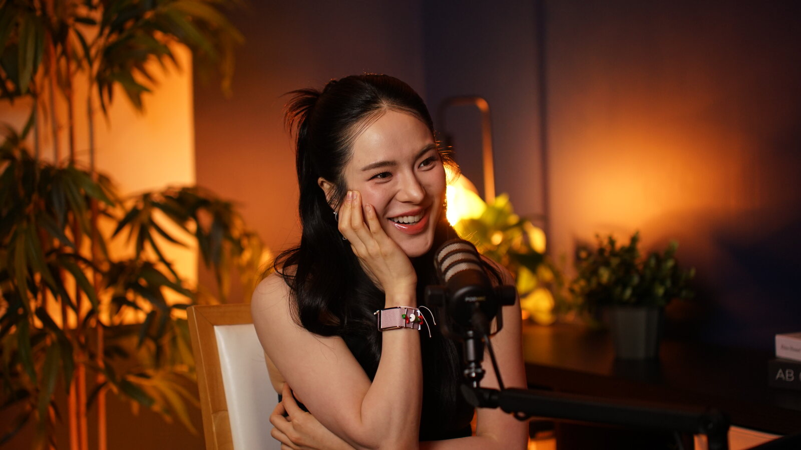 PunPun Sutatta recording at Unlimited Podcast Bangkok