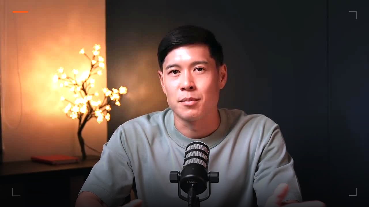 Darren Liu talking about recording at Unlimited Podcast Bangkok